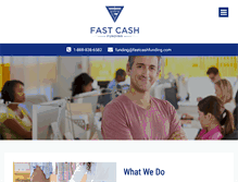 Tablet Screenshot of fastcashfunding.com